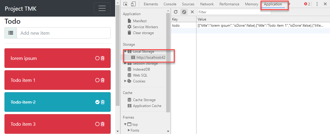 LocalStorage